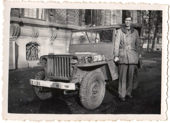 Al Marcus with Jeep