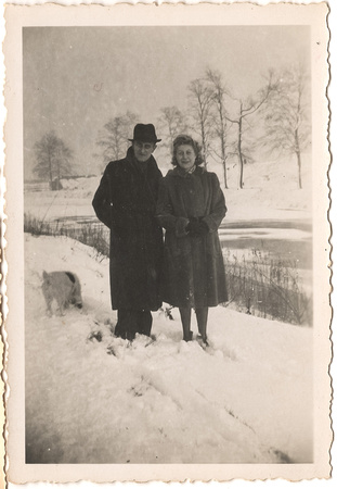 Gaston & Mary VanPoeyer in Winter